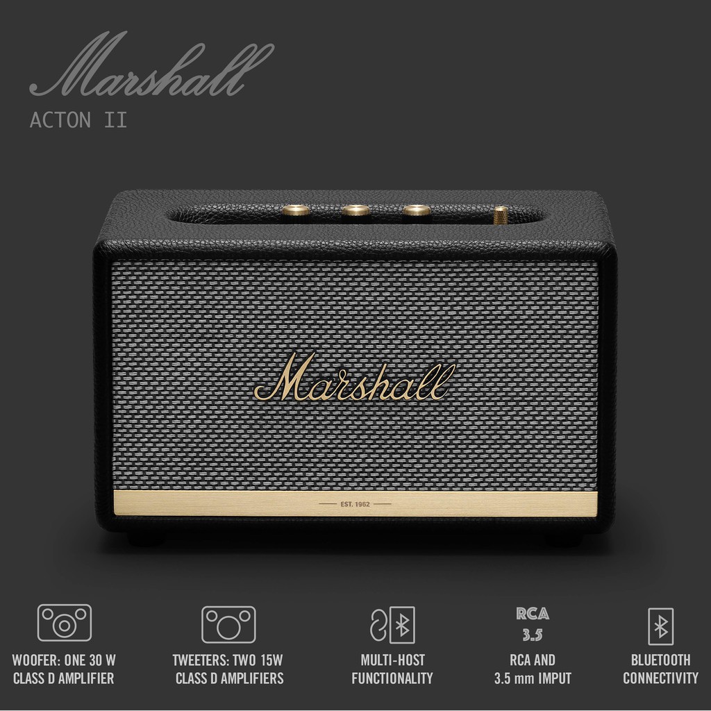 Loa Bluetooth Marshall Acton ll - Chính Hãng