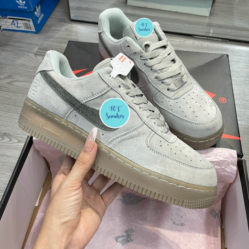 GIÀY AF1 XÁM DA LỘN NAM NỮ
