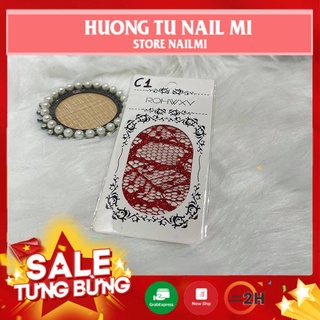 💯 lưới ẩn gel nail💯 - lưới ẩn bột - mã hàng #c_huongtunailmi
