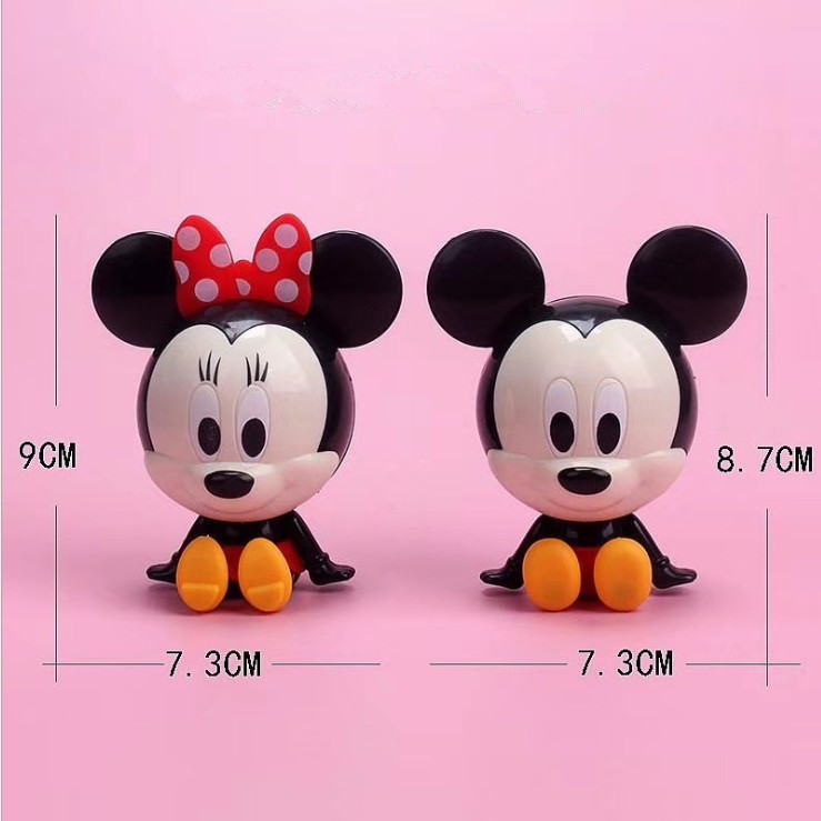 Set 2 Topper Trang Trí Bánh Kem Hình Chuột Mickey