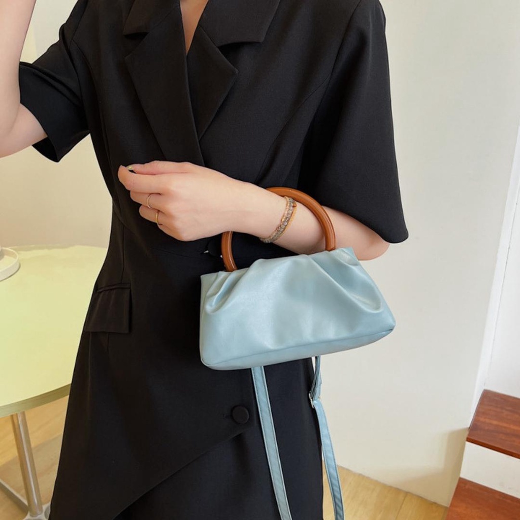 Túi xách nữ đeo chéo da PU dày dặn form đẹp thời trang Hàn Quốc TX8