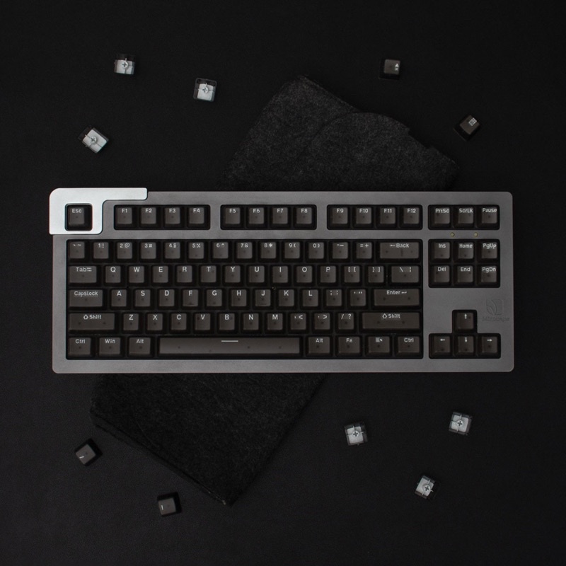 Keycap CYBER GLACIER OEM Profile chất liệu ABS double shot dùng trên nhiều layout bàn phím cơ - Polabe Store
