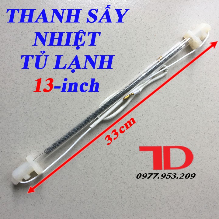 Thanh sấy nhiệt Tủ Lạnh 13 inch 140W, Điện trở phá băng Tủ Lạnh