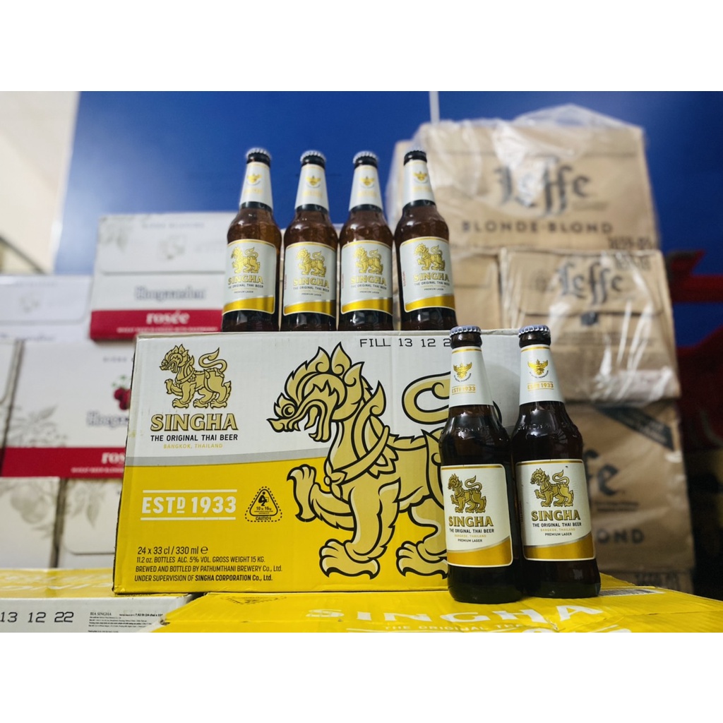 Bia Singha 5% 24 chai_330ml-