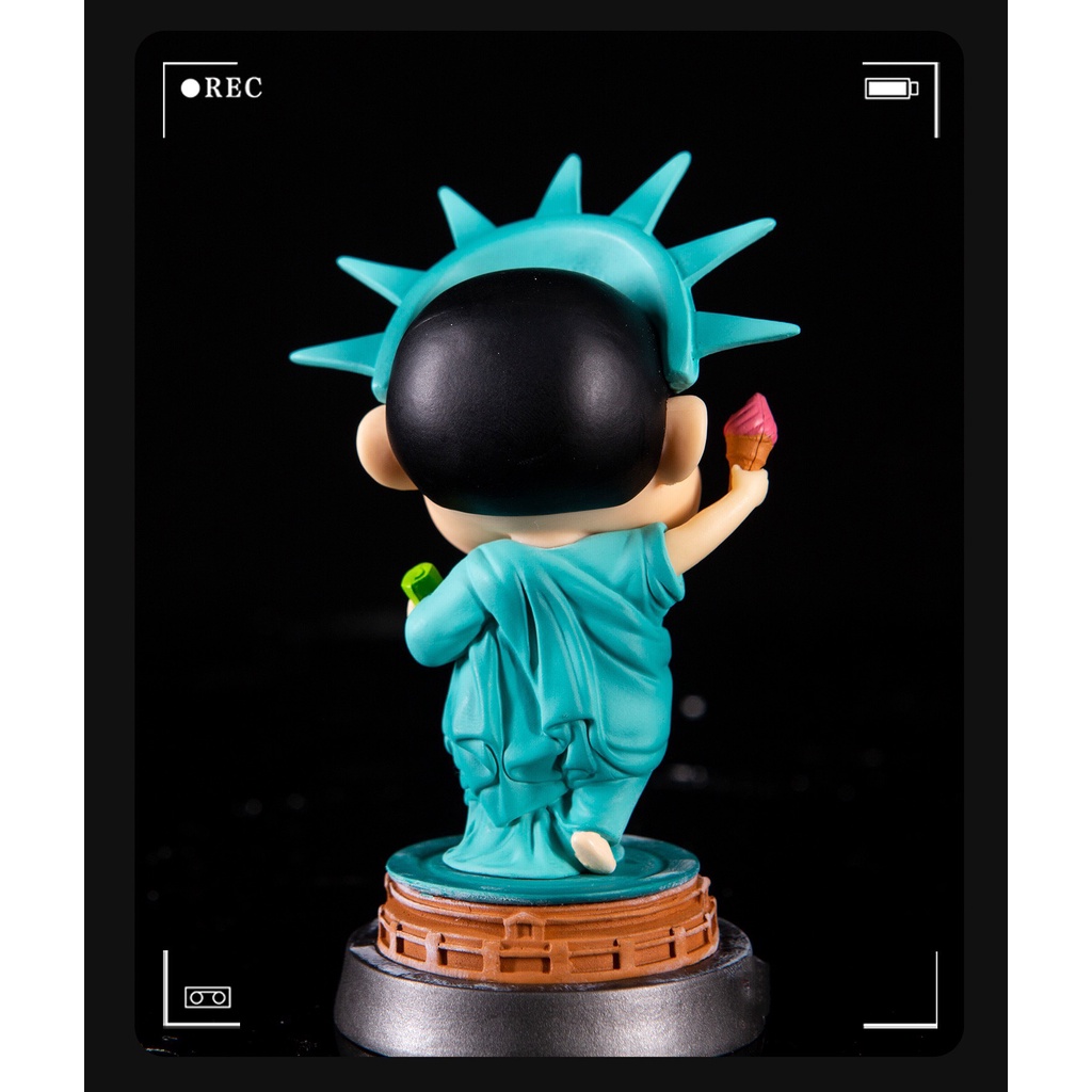 Mô hình Shin cosplay thần tự do dễ thương trang trí bàn làm việc, quà tặng