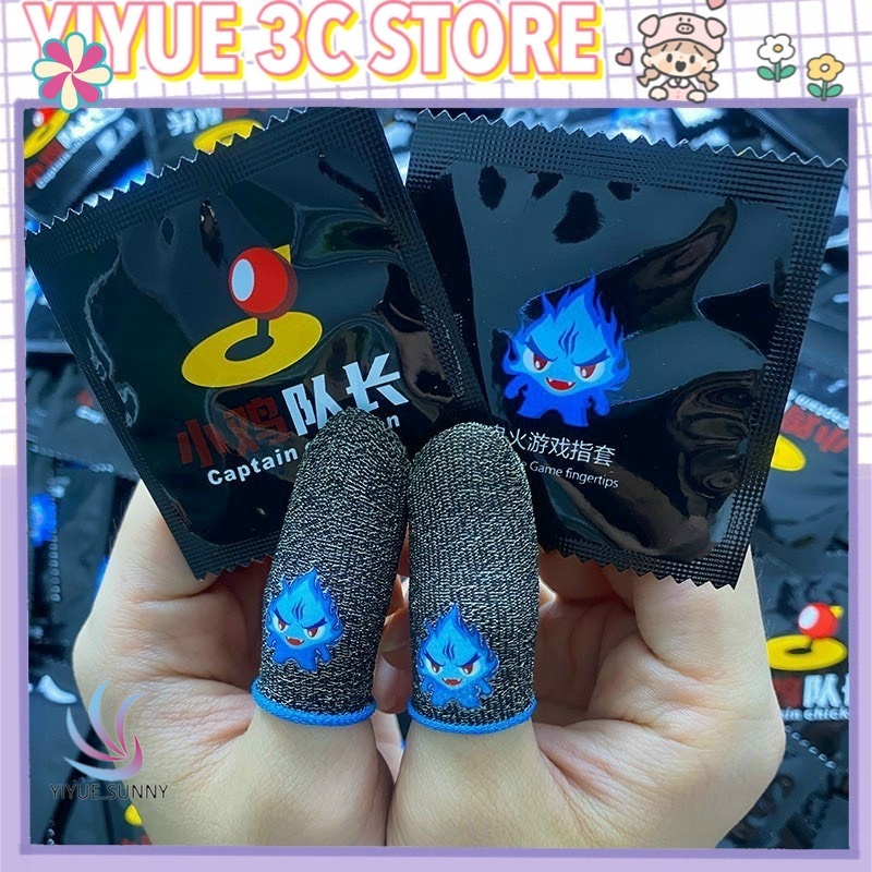 1 Đôi Găng Tay Thoáng Khí Màu Dạ Quang Dùng Chơi Game pubg