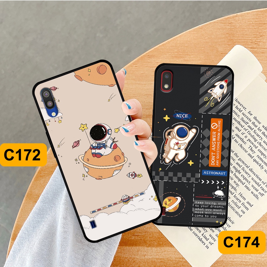Ốp Samsung A01 / A02 / A10 / M10 in hình astronaut, phi hành gia vũ trụ hottrend, độc đáo, cá tính.