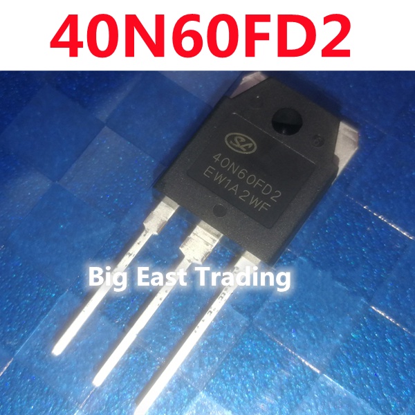 IGBT 5 Bộ Máy 40N60FD2 SGT40N60FD2PN Mới TO-3P 40A 600V Chất Lượng yna2