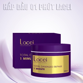Kem ủ tóc phục hồi 1 phút lacei 300ml