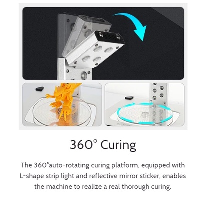Máy rửa Anycubic Wash and Cure Plus 2021 for 9&quot; machine Rửa và sấy sản phẩm in 3D Resin mẫu lớn