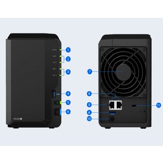 Ổ lưu trữ mạng Synology DS920+ (chưa có ổ cứng)