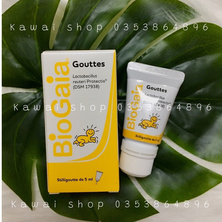 Men BioGaia Protectis, men tiêu hóa bổ sung, cải thiện hệ vi sinh đường ruột Thụy Điển 5ml