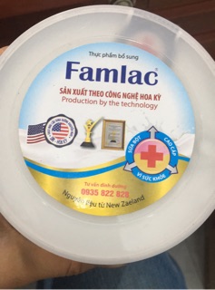 Sữa famlac giảm nôn trớ
