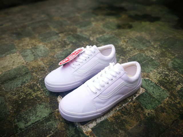 [BOX XỊN, FREE SHIP] GIẦY VAN FULL TRẮNG COUPLE | BigBuy360 - bigbuy360.vn