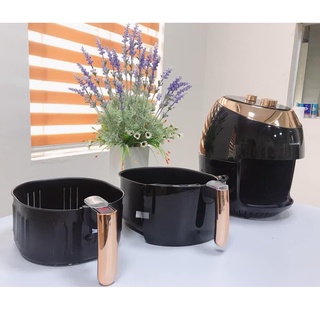 Nồi chiên không dầu CASAMOM hàn quốc  5.5lit và 7 lít CAA-201. Bảo hành 12 tháng
