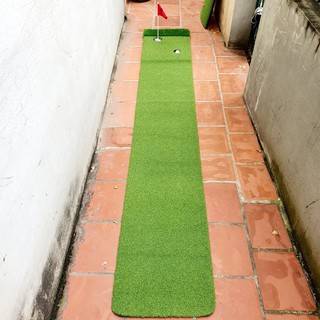 Thảm tập golf putting ECO: 2 lựa chọn, cao cấp đàn hồi tốt