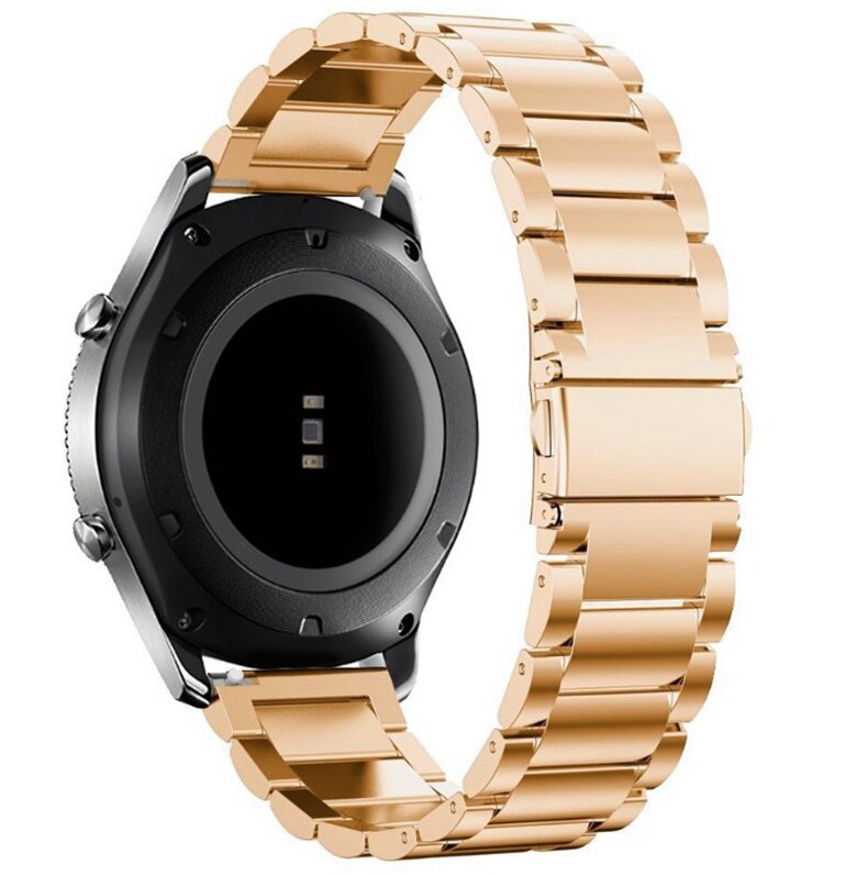 Dây Đeo Bằng Thép Không Gỉ Cho Đồng Hồ Thông Minh Samsung Galaxy Watch 3 41 / 45mm Active 2 Strap 20mm 22mm 42 / 46mm