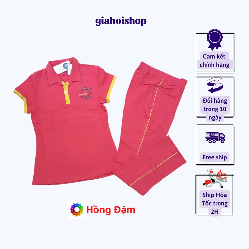 Đồ Bộ, Bộ mặc nhà Gia Hồi mẫu tay ngắn quần dài Hello Judy