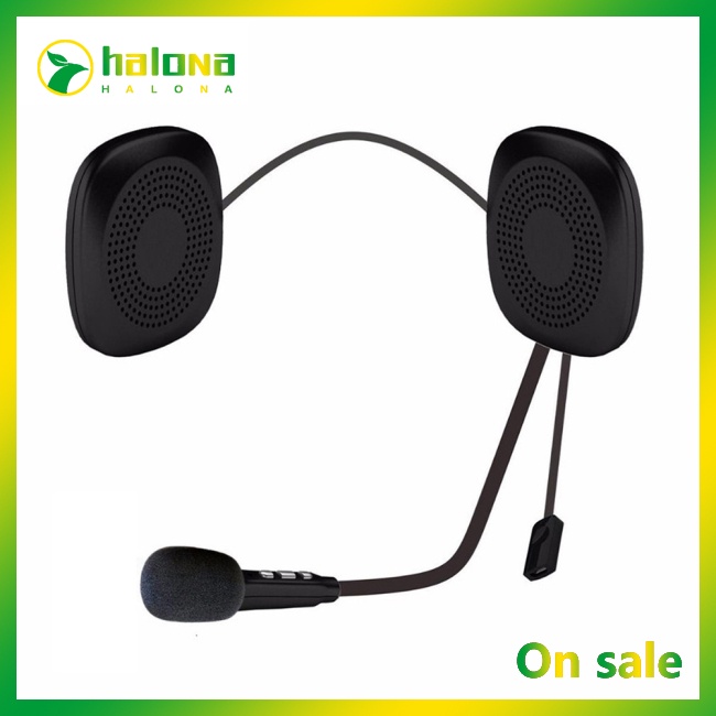 Tai Nghe Bluetooth Chống Nước Gắn Mũ Bảo Hiểm Tiện Dụng Khi Lái Xe Mô Tô