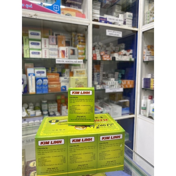 ✅ [Chính Hãng]Dầu Gió Kim Linh chai 6ml Trường sơn