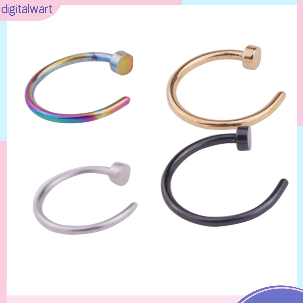 Bộ 4 khuyên mũi bằng thép không gỉ