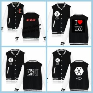 Áo bóng chày EXO _ thiết kế và in theo yêu cầu