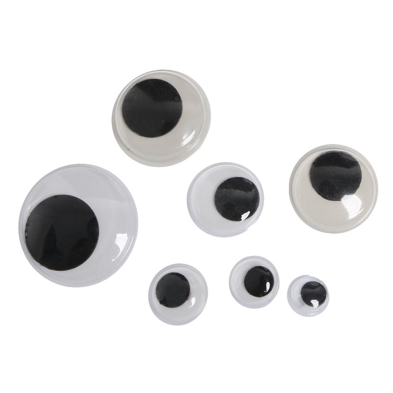 Bộ 128 Con Mắt Giả Nhiều Màu Sắc Dùng Trang Trí Sổ Tay DIY