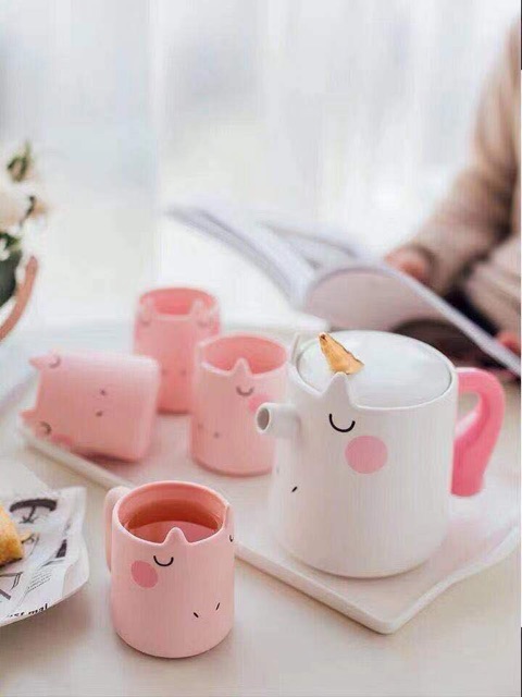 BỘ ẤM CHÉN CUTE NHẤT QUẢ ĐẤT