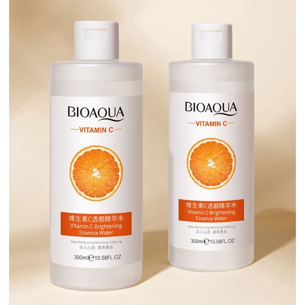 Nước hoa hồng Toner Vitamin C Bioaqua giúp dưỡng ẩm, cấp nước cho da, se khít lỗ chân lông