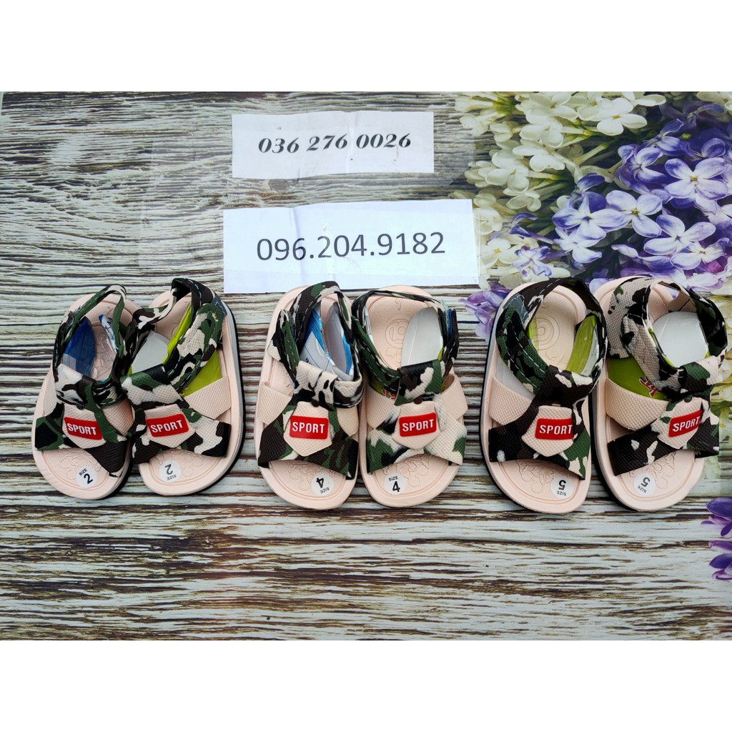 Dép Sandal quai hậu cực chất cho bé