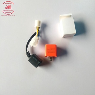  Mạch hazard Mạch ưu tiên xi nhan cho ex 150 gắn như zin kèm cục chớp điện tử chỉnh tốc độ nháy nhanh chậm 