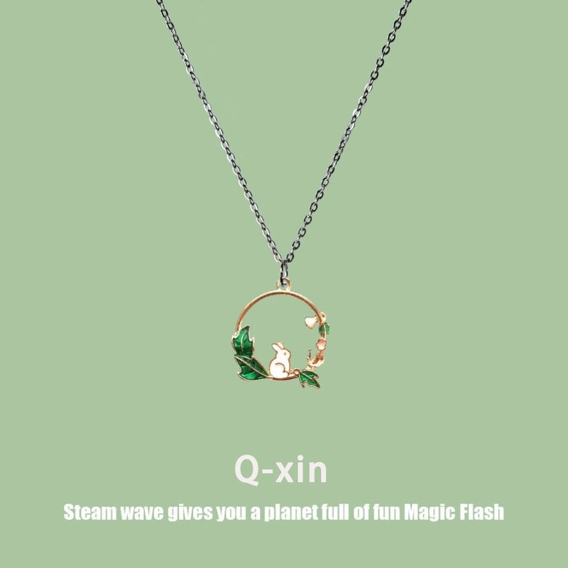 Vòng cổ Mặt Hình Thỏ Dễ Thương Phong Cách Hàn Quốc