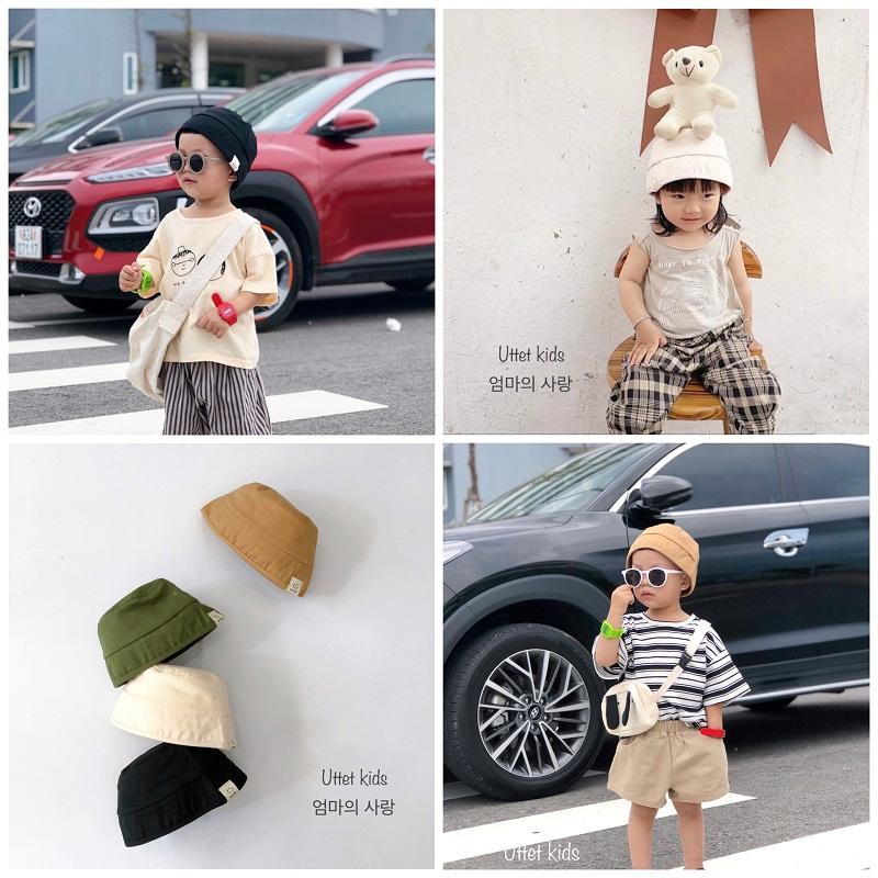 MŨ BUCKET TAG MẶT CƯỜI VÀNH 50CM THÍCH HỢP CHO BÉ TỪ GẦN 2 TUỔI  TỚI 4 TUỔI