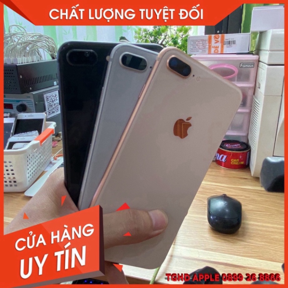 TGHĐ6868 Điện thoại iPhone 8 Plus bản quốc tế nguyên zin đẹp 99% đầy đủ bộ nhớ và màu sắc có giao hàng toàn quốc!