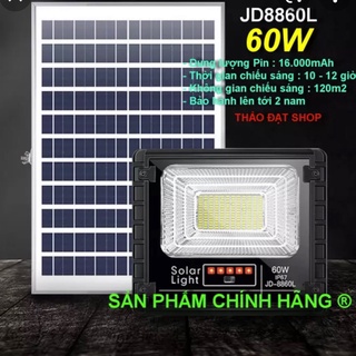 Đèn năng lượng mặt trời THẾ HỆ MỚI chính hãng JINDIAN JD-8860L(60W)-Hàn Quốc