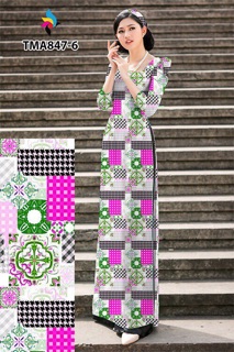 Vai ao dai co ba sai gon