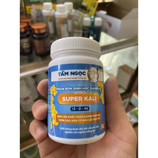 Phân bón Super Kali Tám Ngọc - Chuyên dùng Hoa Phong Lan & Hoa Kiểng (hũ 100gr)