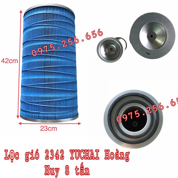 Lọc gió 2342 YUCHAI Lọc Gió Hoàng huy 8 tấn Phụ tùng ô tô