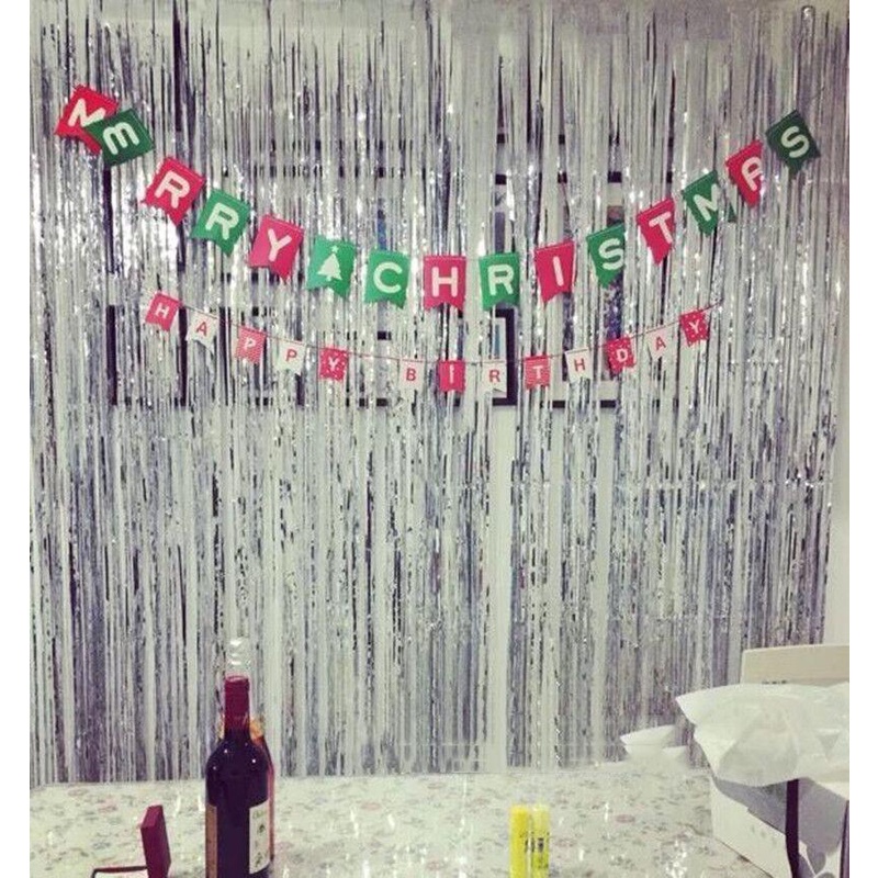 Rèm Lá Kim Tuyến 1M*2M Trang Trí Tiệc Sinh Nhật