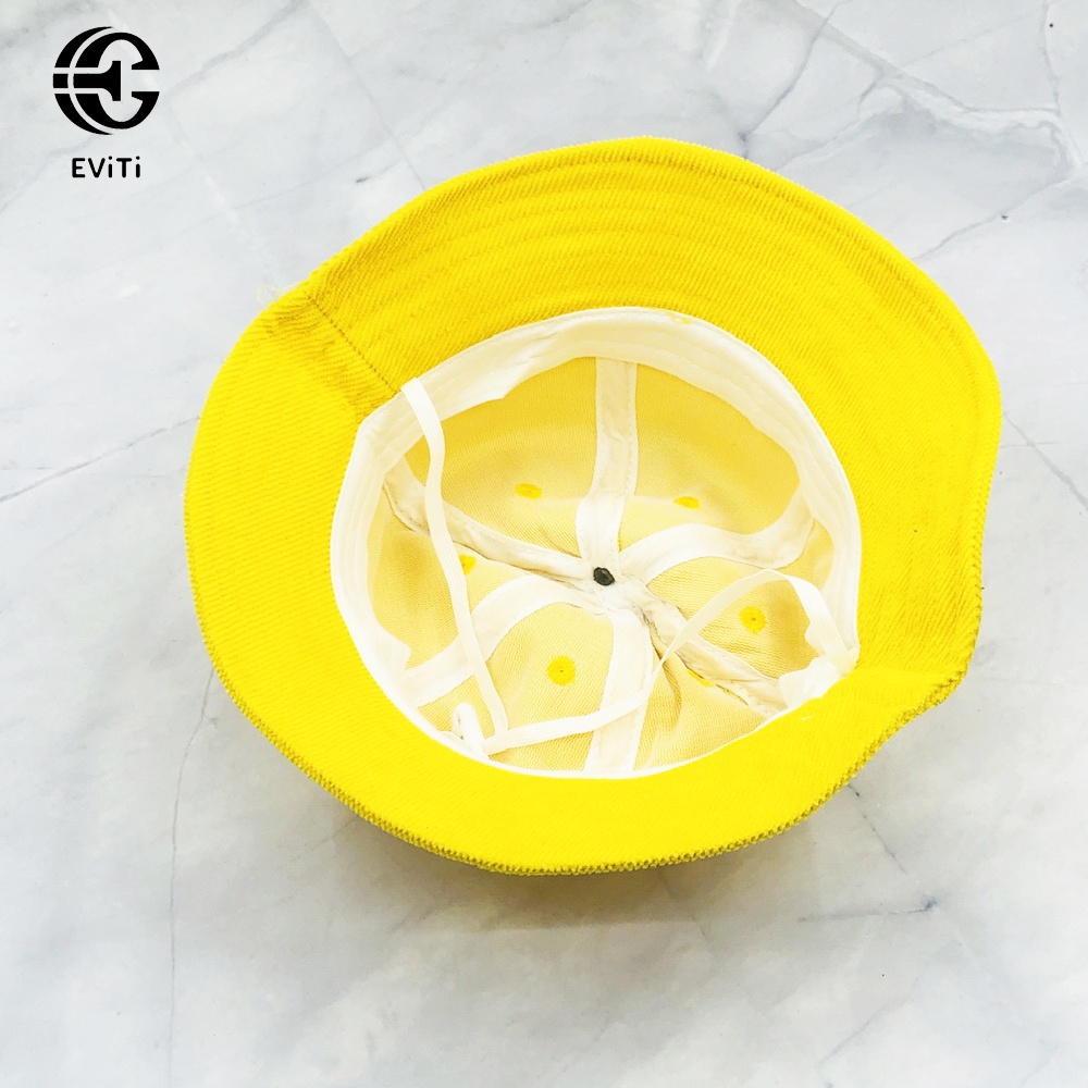 Mũ vành - Nón Bucket  mầm cây tai xoáy.Mũ kaki nhung siêu cute dành cho bé