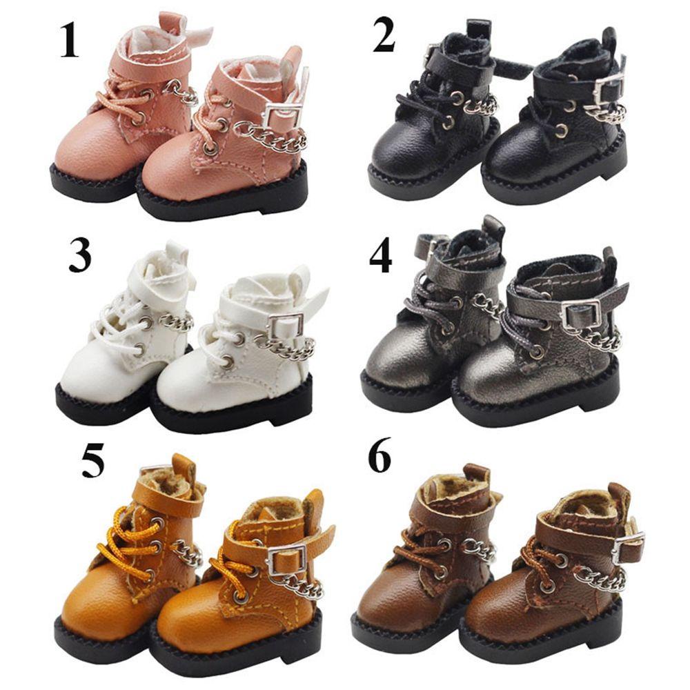 Giày Boot Da Bò Cho Búp Bê obitsu11GSCbody9OB11