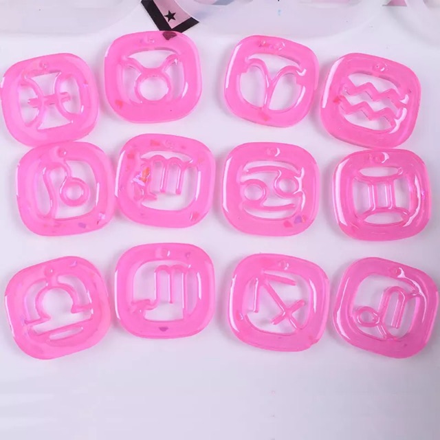 [ORDER] Khuôn silicon dùng để đổ resin hình cung hoàng đạo