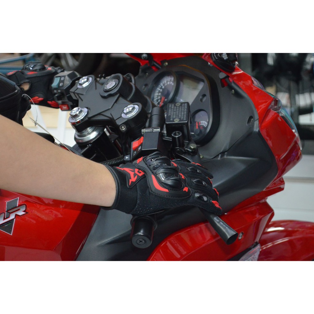 Găng Tay Thể Thao Cảm Ứng Chính Hãng Motocentric - Găng Tay Xe Máy Chống Trượt Thoáng Khí Unisex - Găng Tay Full Ngón Gù