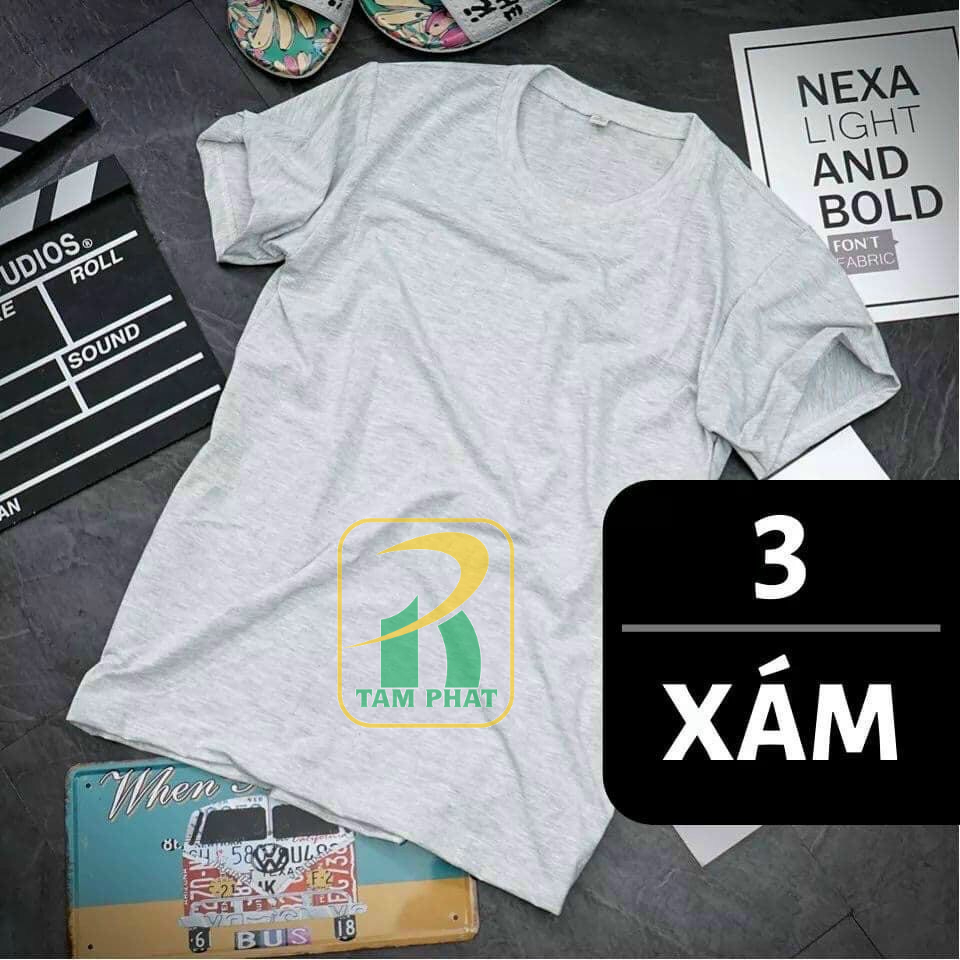 Áo thun in chuyển nhiệt lên hình sắc nét, may kỹ phom chuẩn tại SÓC SƠN