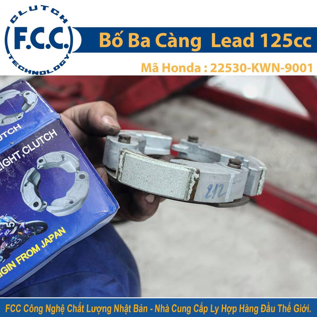 Bố ba càng FCC Honda LEAD125 KWN