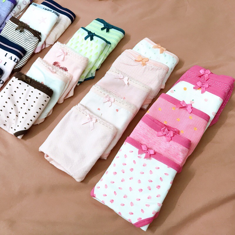 [Mã WASTDEP giảm 5K đơn bất kì] Quần lót nữ cotton nhiều mẫu siêu cute thông thoáng mùa hè QC157 | BigBuy360 - bigbuy360.vn