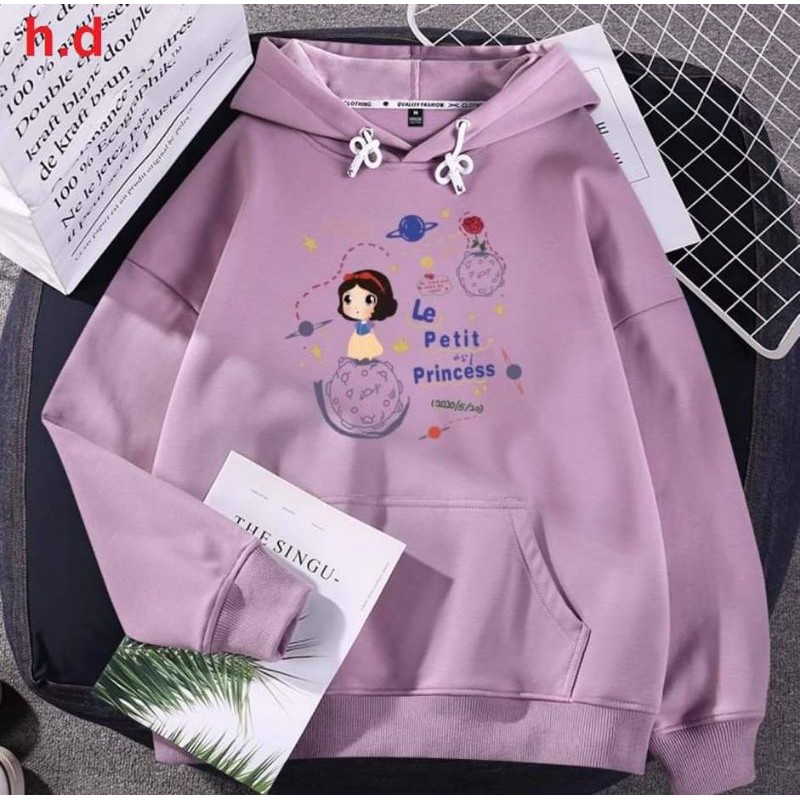 Áo hoodie, áo khoác nỉ mũ dài tay thu đông in 3D cô gái | BigBuy360 - bigbuy360.vn