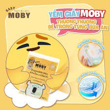 Yếm giấy chống thấm Baby Moby (10 chiếc/ gói)