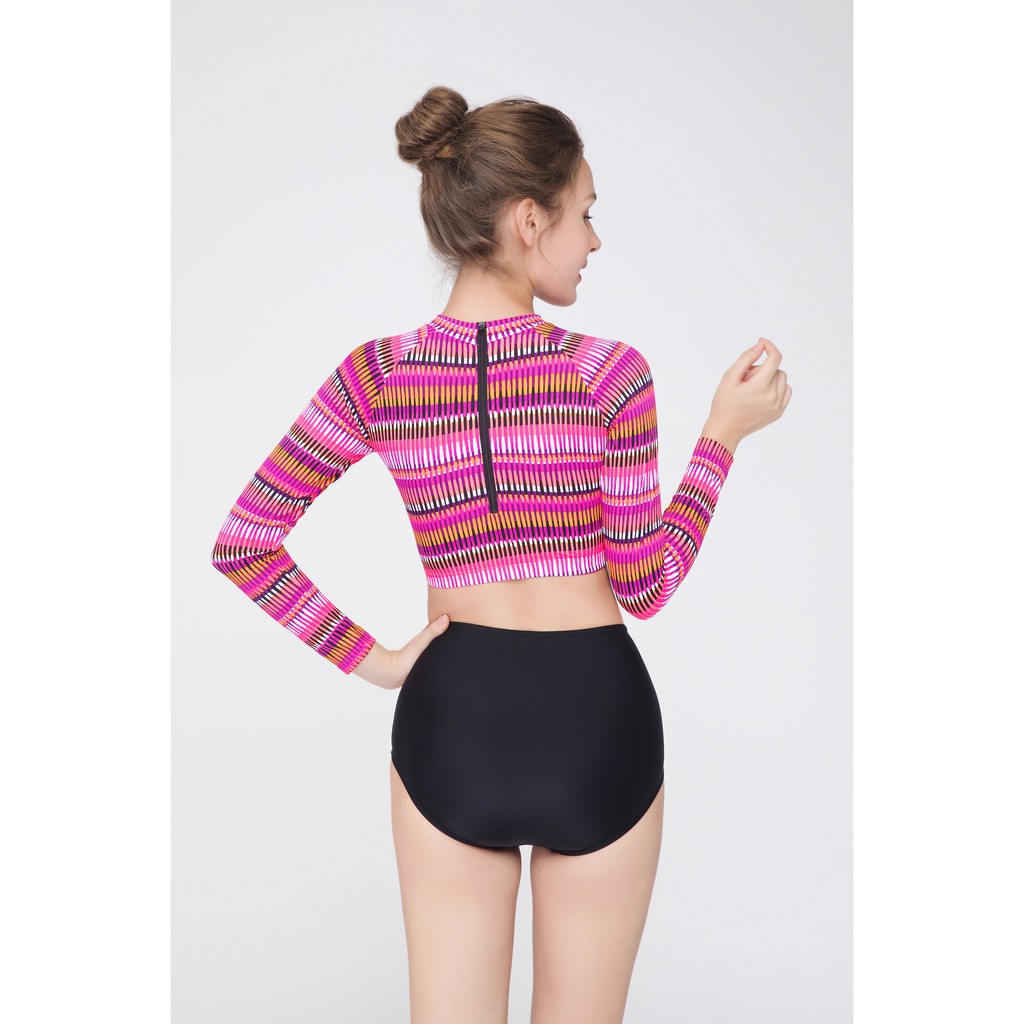 BIKINI PASSPORT - Áo bơi lẻ tay dài Basic - Hồng -BS202_PK | BigBuy360 - bigbuy360.vn