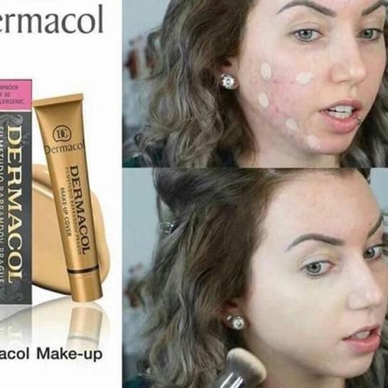 (Hàng Mới Về) Kem Che Khuyết Điểm Dermacol Xuất Xứ Châu Âu